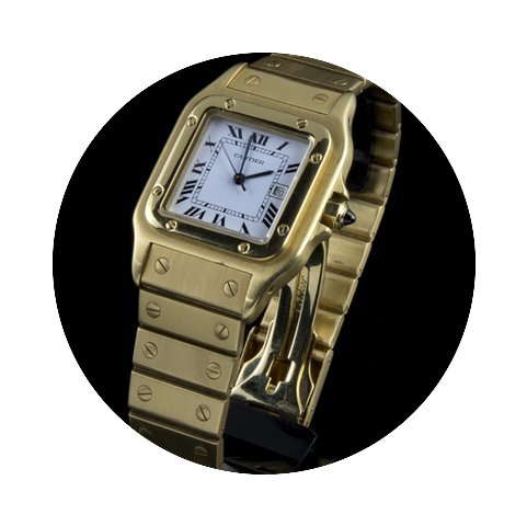 Cartier SANTOS CABALLERO ORO...