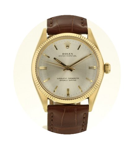 Rolex Date 1005 yellow gold 18k...