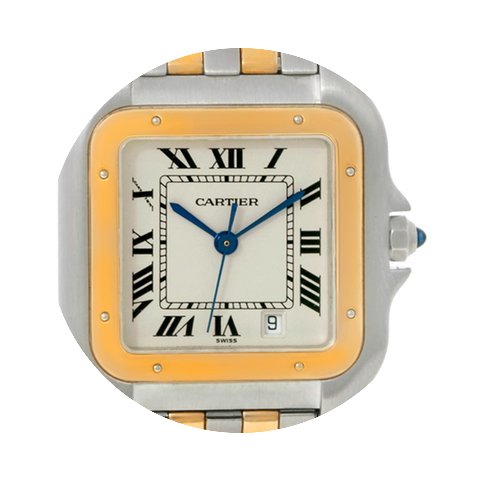 Cartier Panthere Large Steel 18k Yellow ...