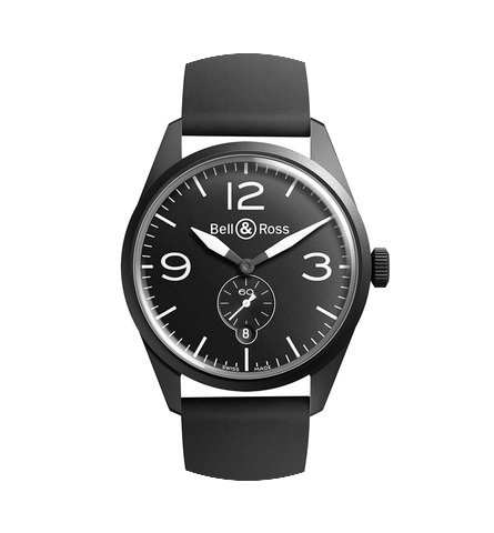 Bell & Ross VINTAGE BR CARBON BLACK...