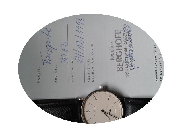 Nomos Tangente...