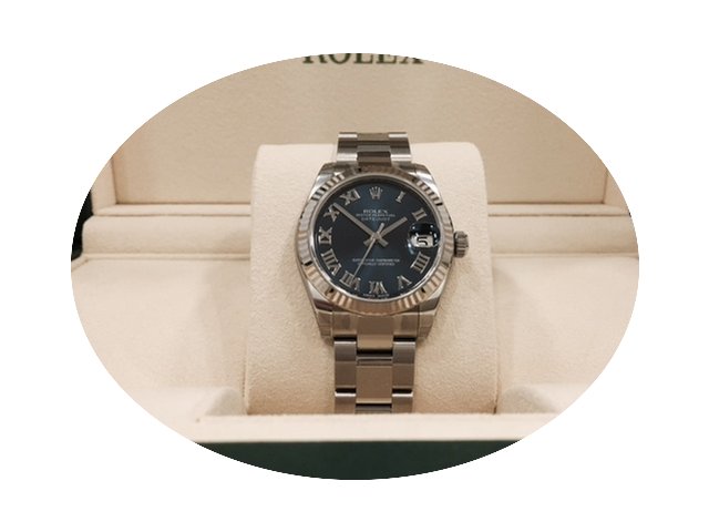 Rolex Datejust, Ref. 178274 Blau Römisc...