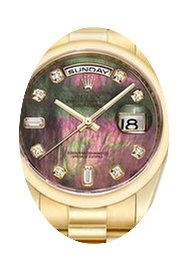 Rolex Day-Date 36 118208-DMOPDDP Dark Mo...