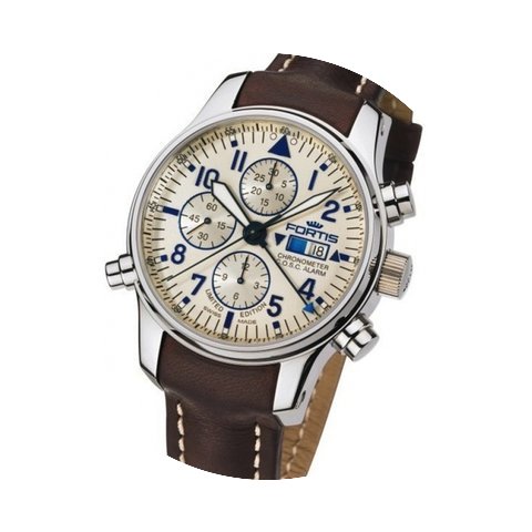 Fortis F-43 Flieger Chronograph Alarm Li...