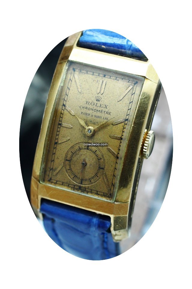 Rolex Vintage Prince Chronometer 18K Yel...
