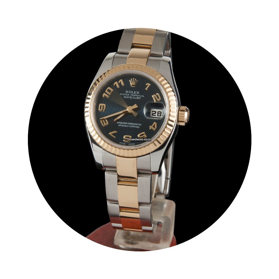 Rolex DATE JUST LADY STEEL AND GOLD...