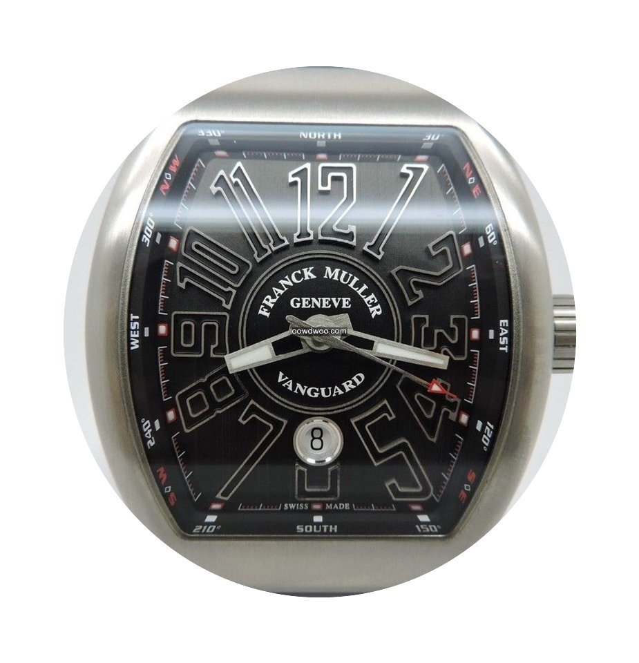Franck Muller Vanguard Titanium Swiss Wa...