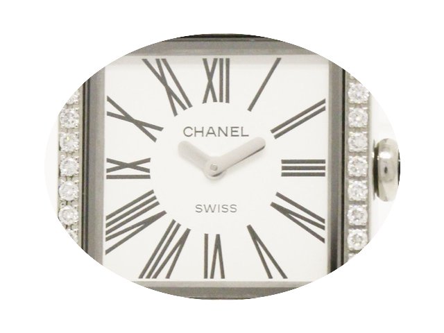 Chanel Mademoiselle Diamond Steel Quartz...