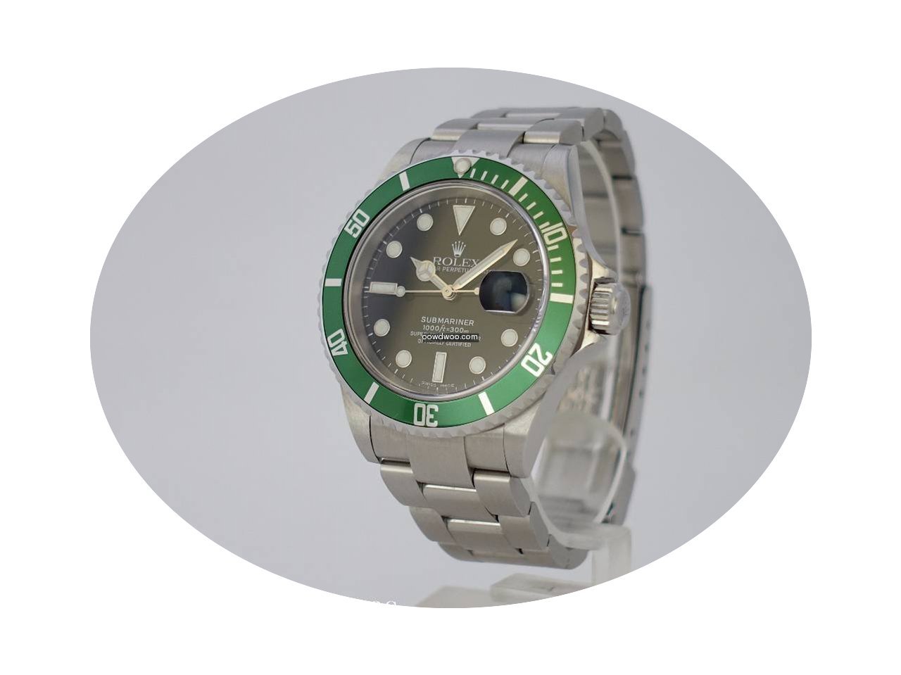 Rolex Submariner Date - 16610LV - KERMIT...