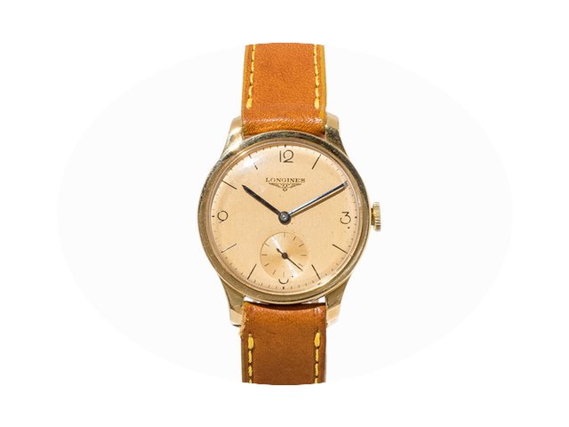 Longines Gold Wristwatch, Switzerland, c...