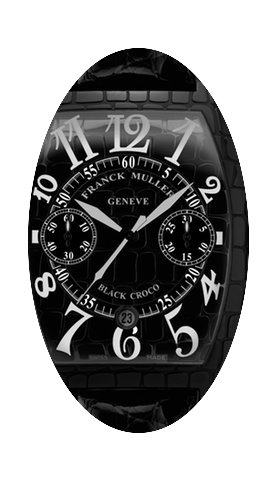 Franck Muller BLACK CROCO - 100 % NEW - ...