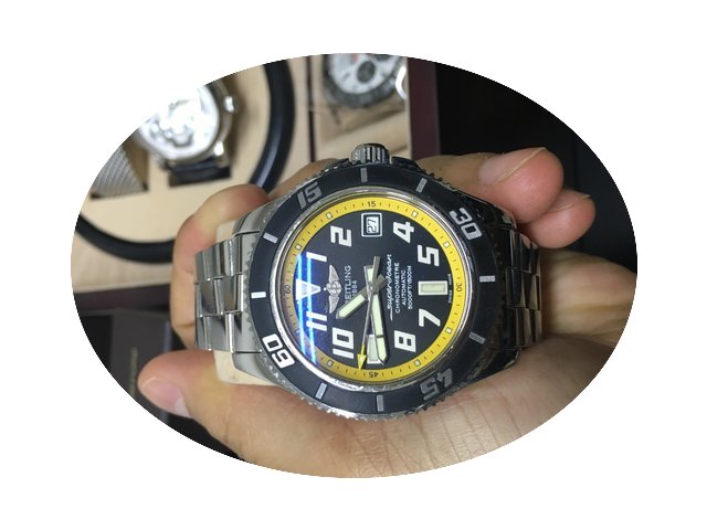 Breitling Superocean 42 abyss yellow...