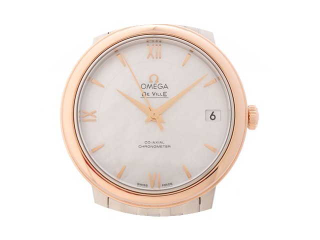 Omega De Ville Prestige Co-Axial Stahl/R...