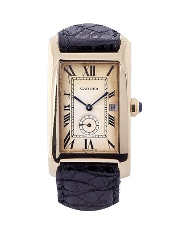 Cartier Tank Americaine In Oro Giallo 18...