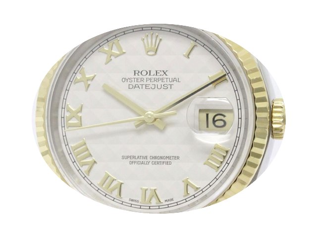 Rolex Datejust 16233 L Serial 18k Gold S...