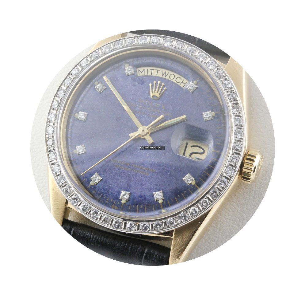 Rolex DAY-DATE 36mm GOLD AUTOMATIK DIAMA...