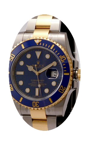 Rolex Submariner Steel/Gold Black...