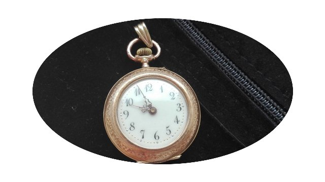 Anonimo Orologio tasca/ collo cylindre r...