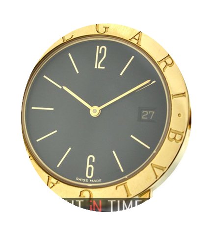 Bulgari Classic 18k Yellow Gold Black Di...