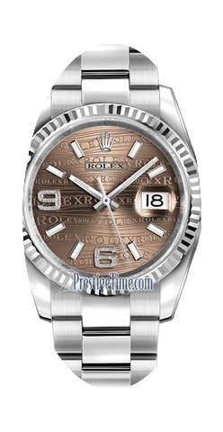 Rolex Datejust 36mm Stainless Steel Ladi...