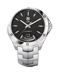 TAG Heuer Link Calibre 5 Day Date 42mm B...