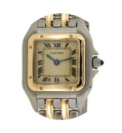 Cartier Panthère Steel, Yellow Gold...