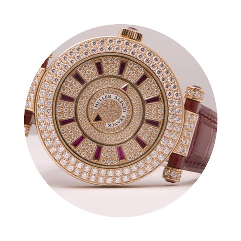 Franck Muller Double Mistery Diamonds an...