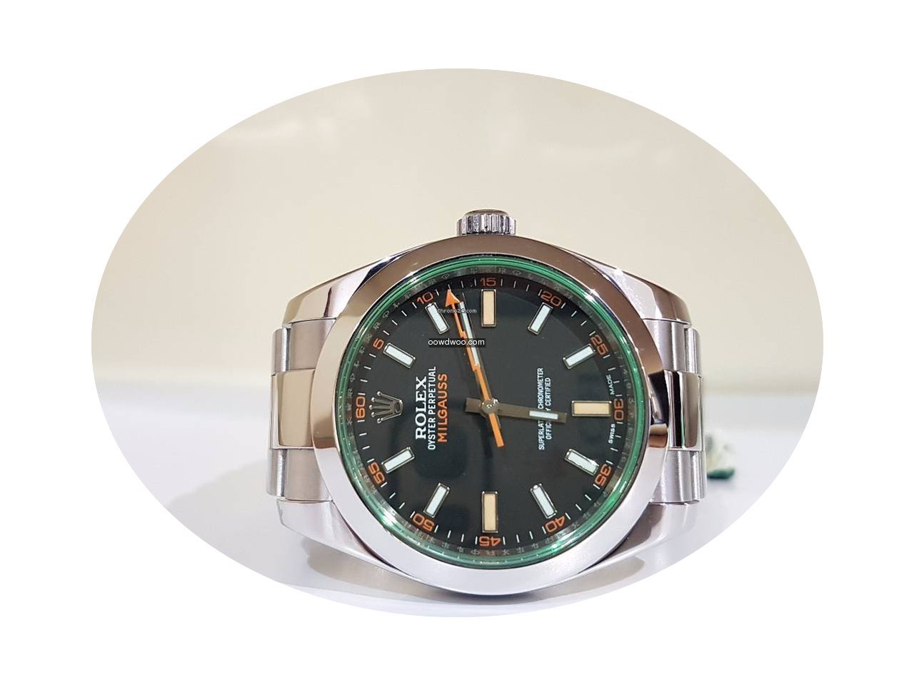 Rolex Milgauss green like New - year 201...
