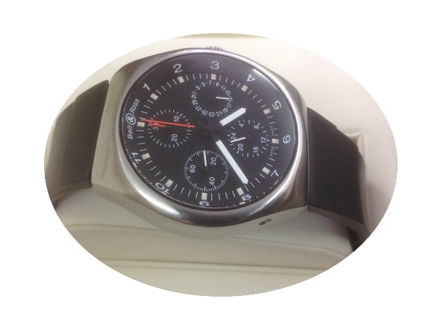Bell & Ross Chronograph and steel...