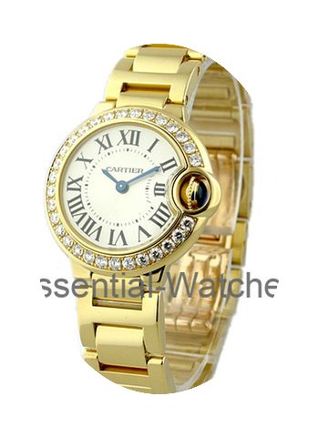 Cartier Ballon Bleu Small Size with Diam...