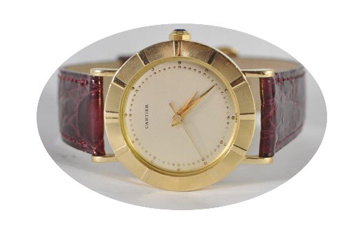 Cartier EWC&Co Gelbgold Uhr...