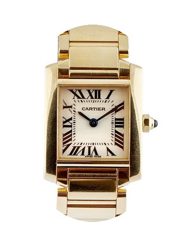 cartier tank francaise oro giallo