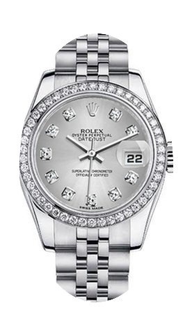 Rolex Women's New Style Steel Datejust w...