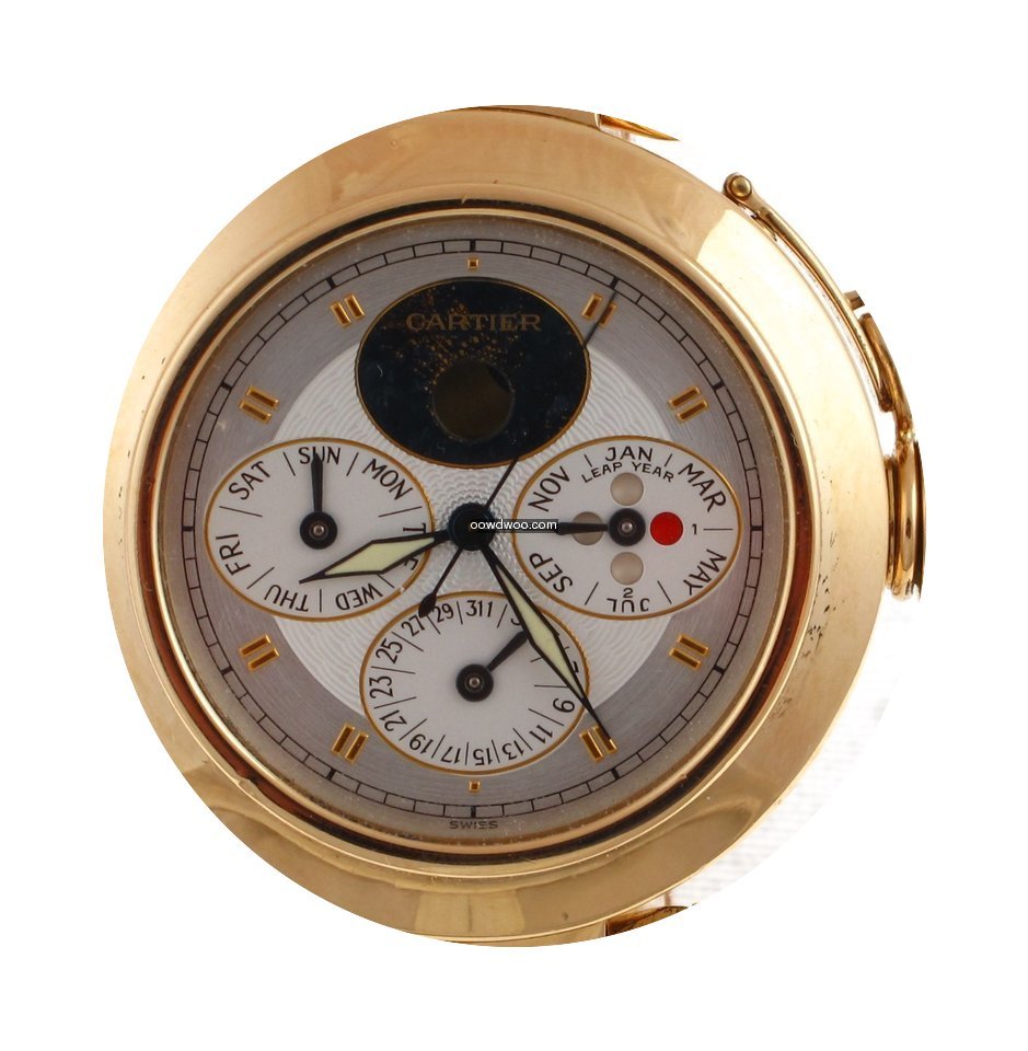Cartier Pasha Perpetual Calendar 18kt Ye...