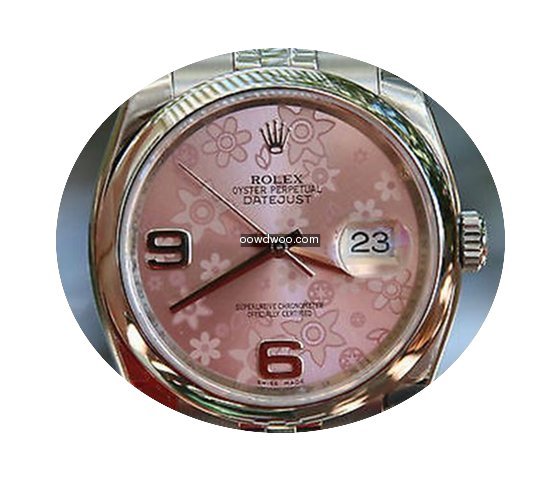 Rolex Mens Ladies Full 36mm Datejust Sta...