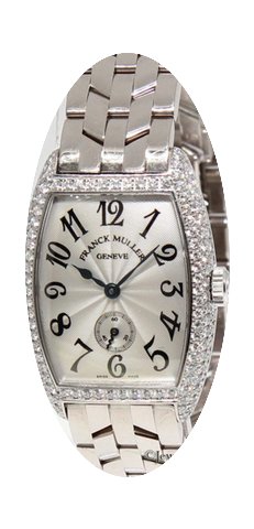 Franck Muller Cintree Curvex 18k White G...