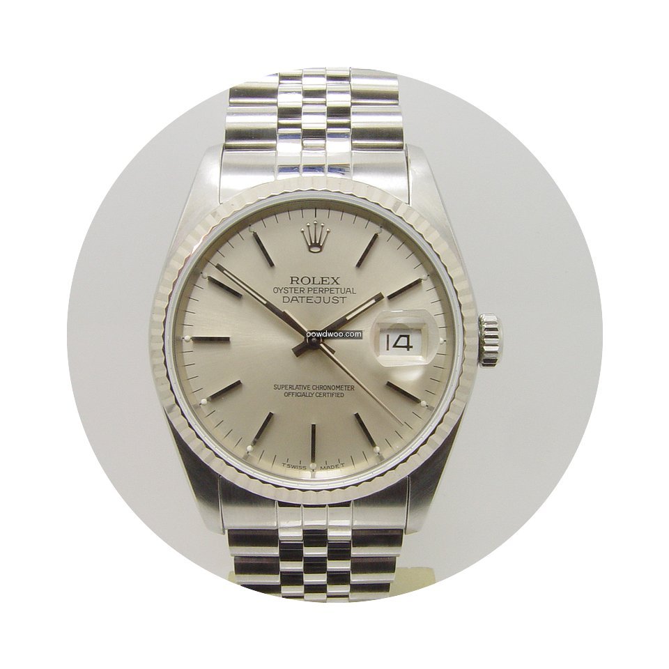 Rolex Datejust Stahl/Weißgold 36mm...