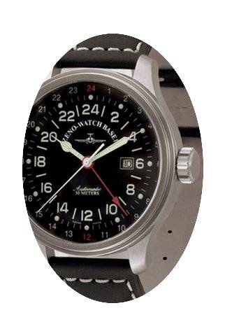 Zeno-Watch Basel OS Pilot 24 Hours   GMT...