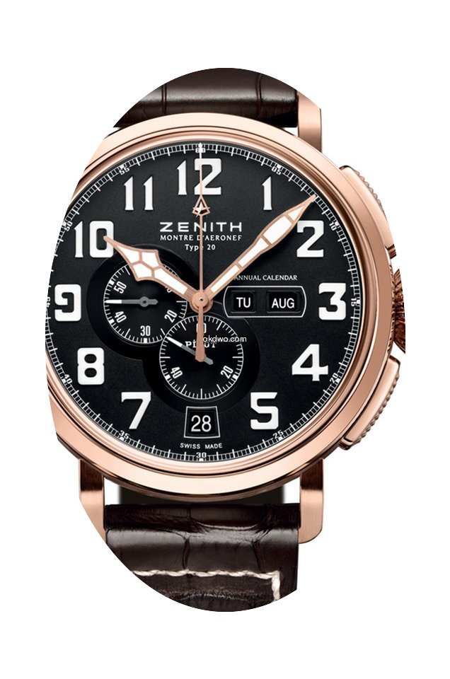 Zenith Pilot Type 20 Annual Calendar ad:...