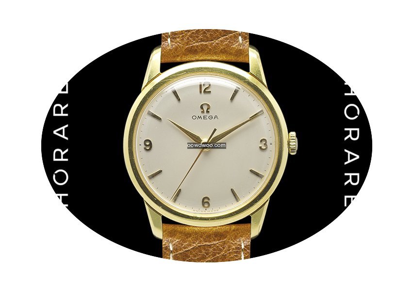 Omega Gold Plated Manual 285 Mint Condit...