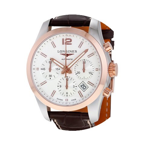 Longines Conquest Classic White Dial Chr...