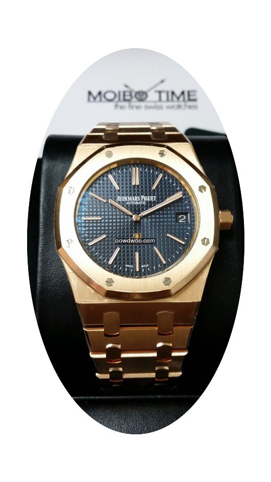 Audemars Piguet 15202OR Royal Oak 18K Pi...