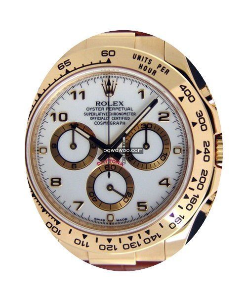 Rolex Daytona 18K Gelbgold 2002 Full Set...