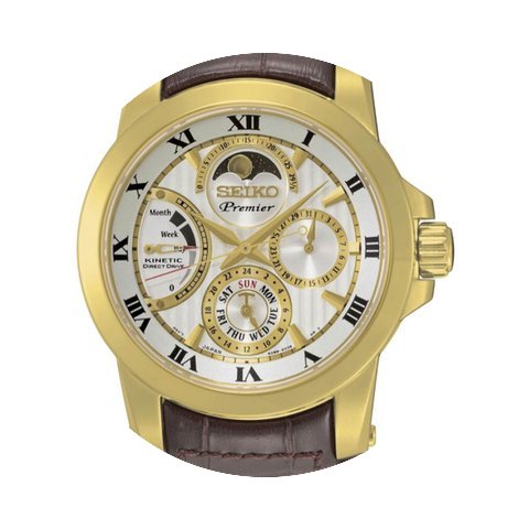 Seiko Premier Kintetic Mondphase Herrenu...
