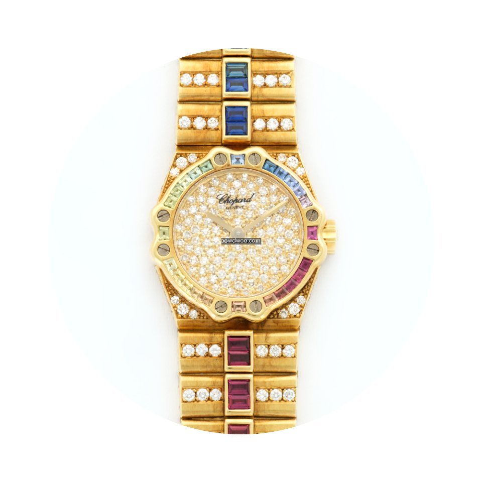 Chopard Yellow Gold St. Moritz Diamond &...