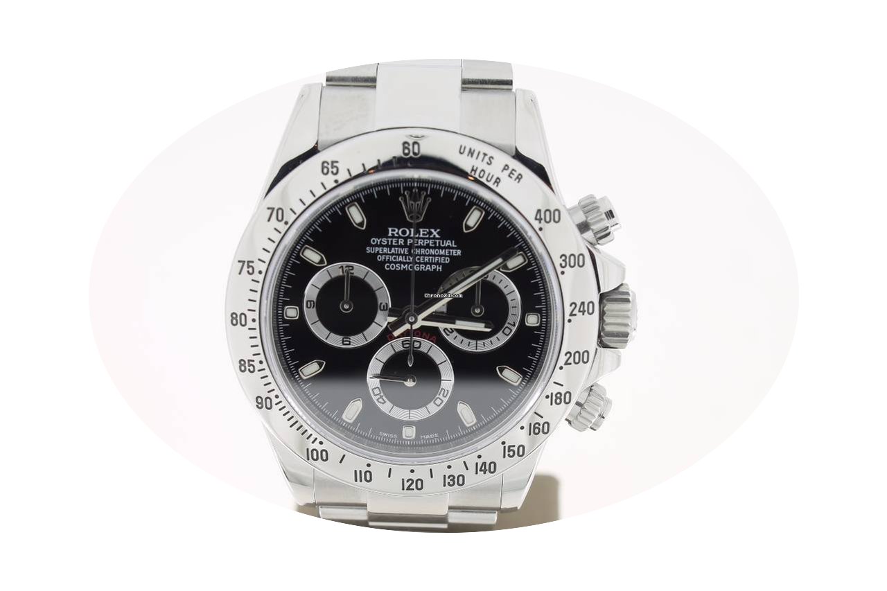 Rolex Daytona Steel BlackDial LIKENEW (B...