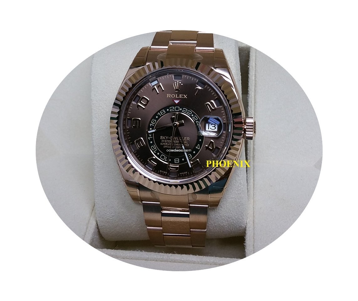 Rolex Sky-Dweller 326935 Choco Dial...