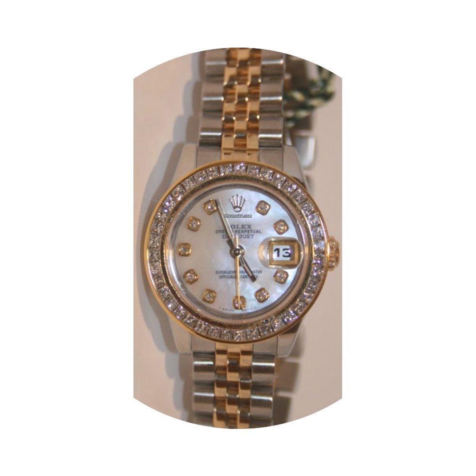 Rolex Datejust 179173 Lady's Steel and 1...