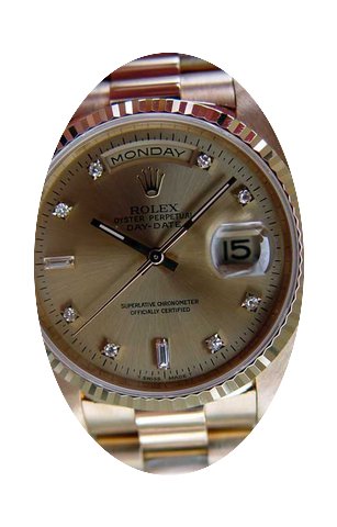 Rolex Mens President Watch With Geniune ...