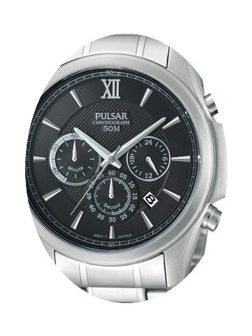 Pulsar PT3437X1 Chronograph silber schwa...